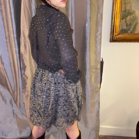 Anna Sui vintage wool skirt with tags - Picture 2 of 5